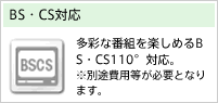 BS・CS対応